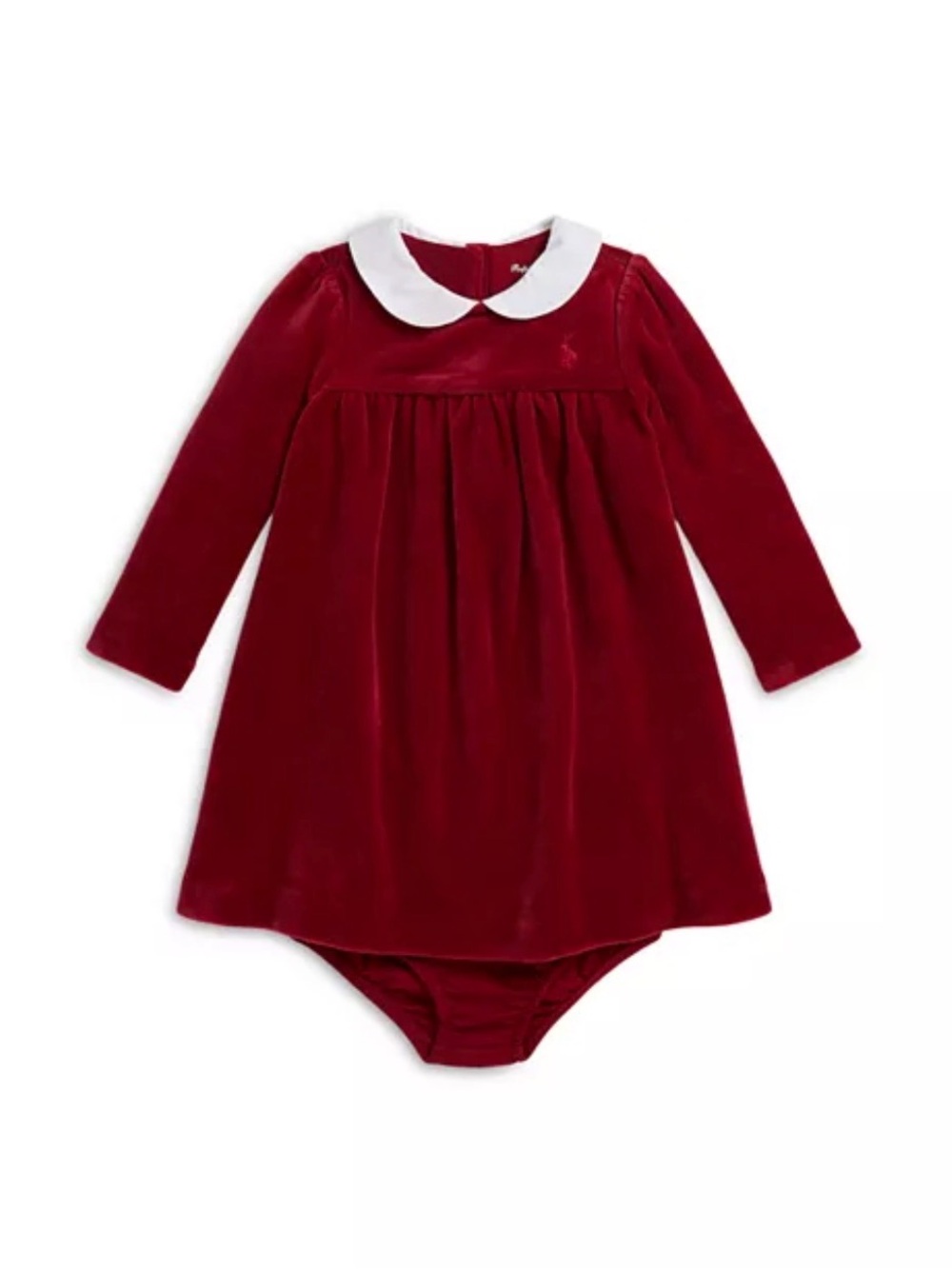 Ralph Lauren
Girls' Velour Dress & Bloomer - Baby 6 months